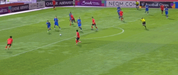 劲射, 鲍亚雄担任, 海申花控球 劲射, 鲍亚雄担任, 海申花控球