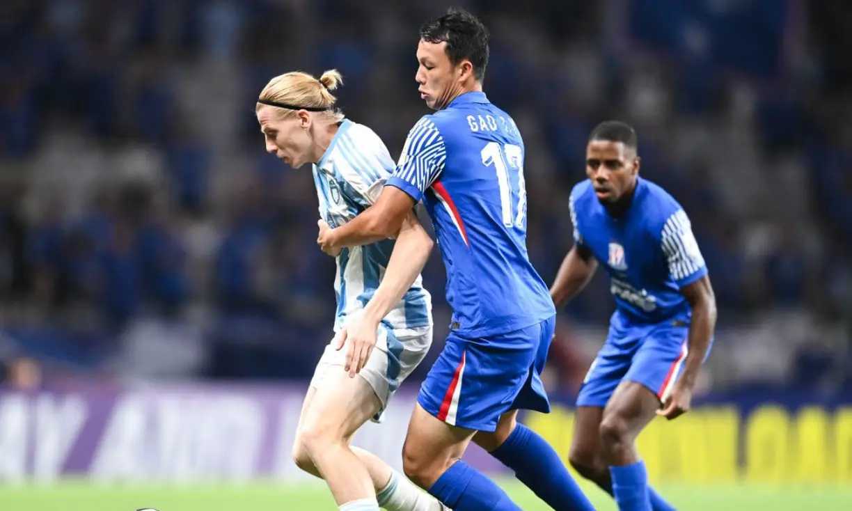 开反攻, 的亚冠首分